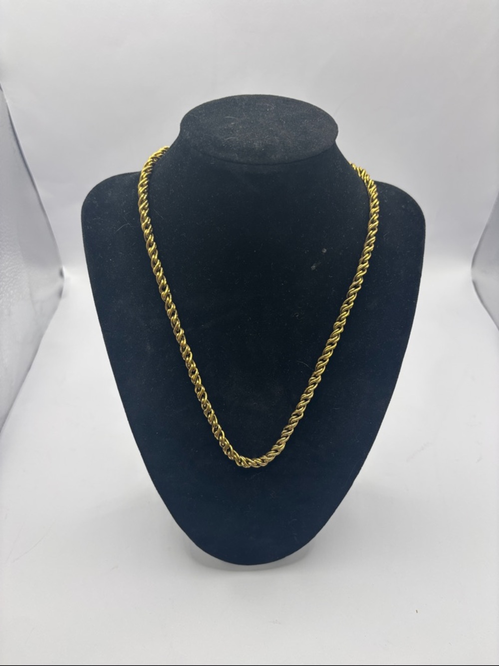 1928 Shiny Gold Rope Necklace - Women Jewelry